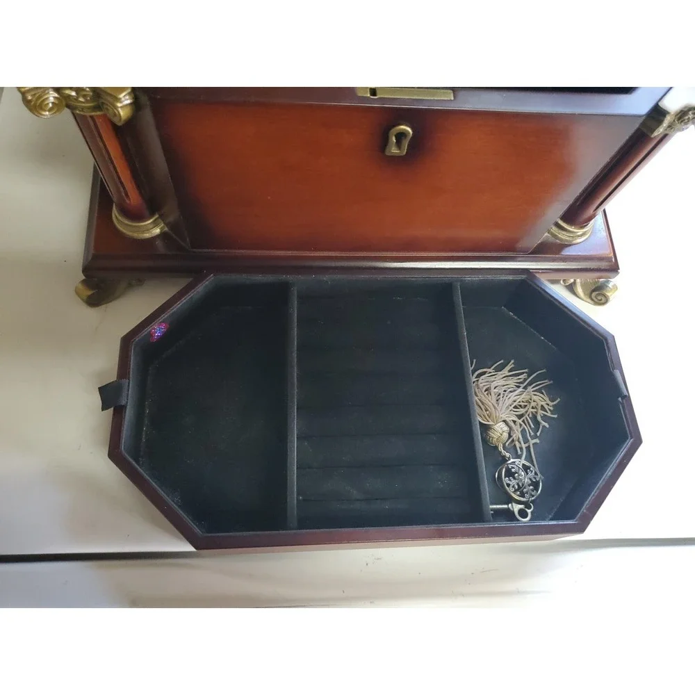 Vintage Bombay Jewelry Wooden Box